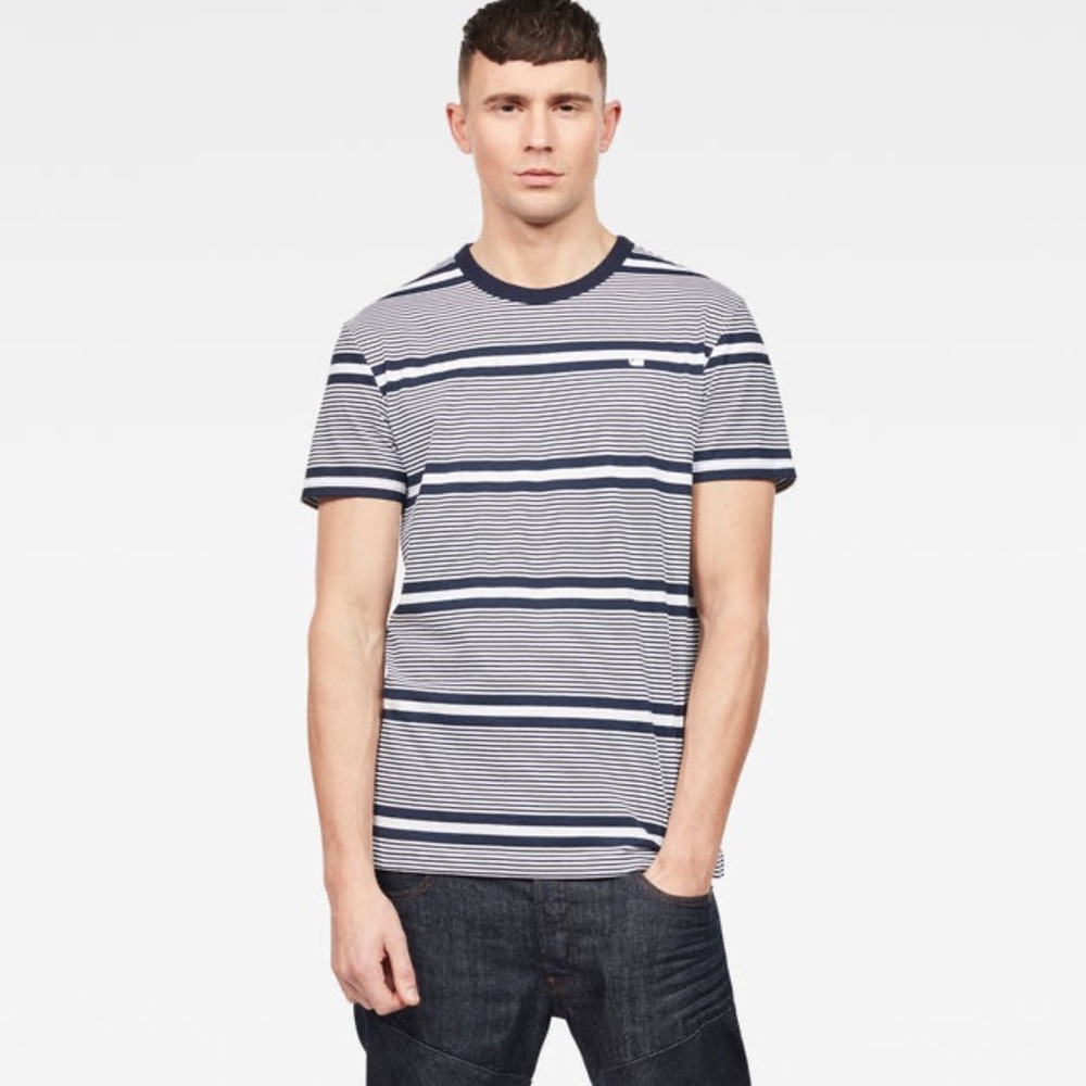 Men’s G-Star Raw Makauri 5 Stripe Tee